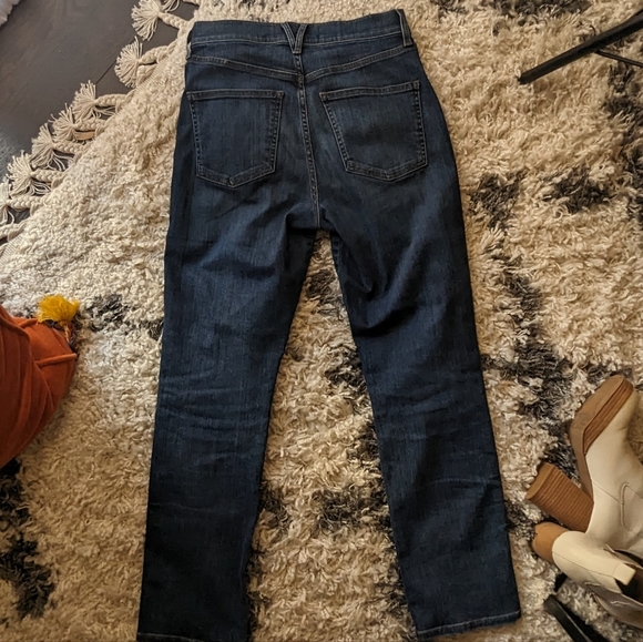 Veronica Beard Ryleigh Slim-Straight Button-fly Jean size 27 - Picture 4 of 5